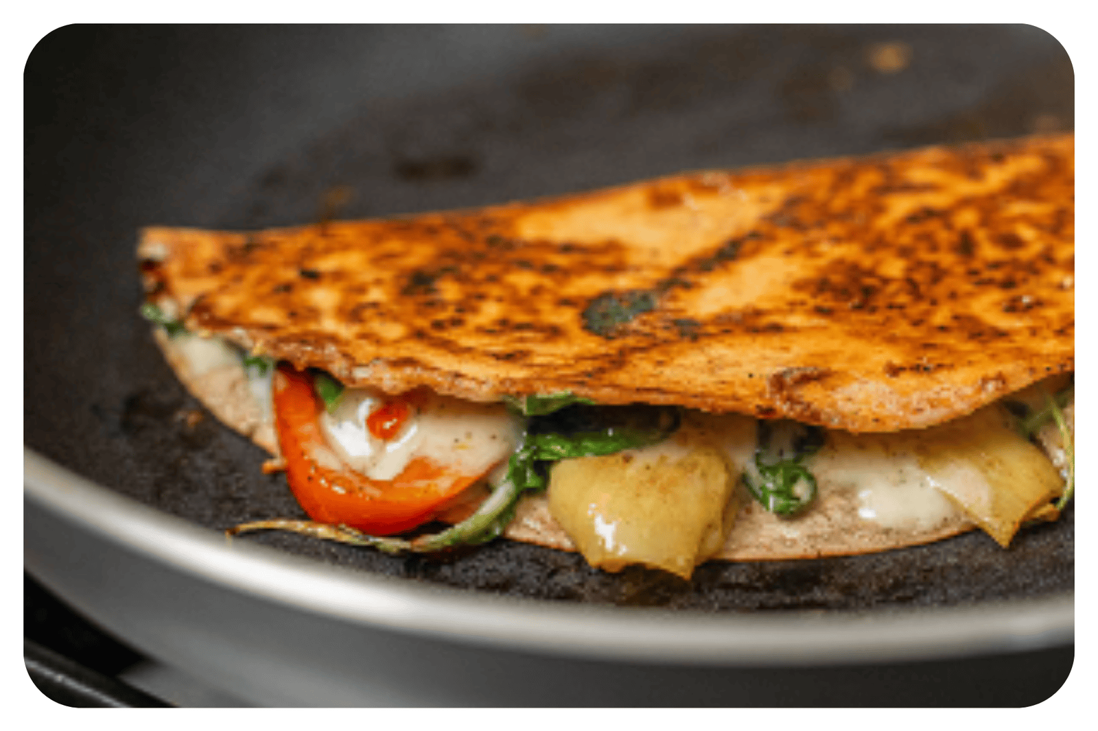 quesadilla de vegetales